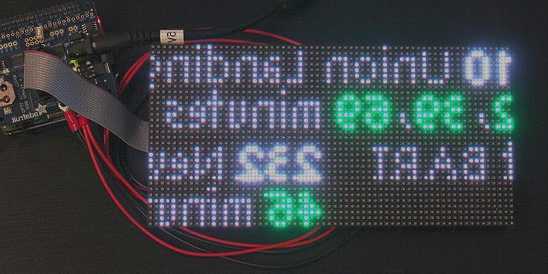 Las mejores rgb led led adafruit led matrix rgb