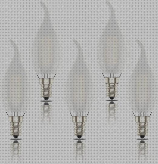 Review de bombilla led e14 vela regulable