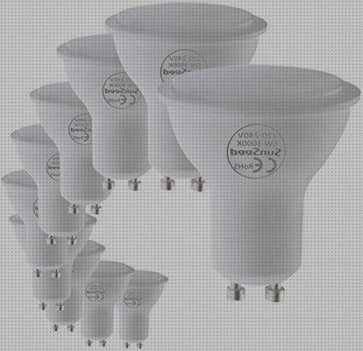 Las mejores led gu10 led bombillas led 6 por gu10 6w