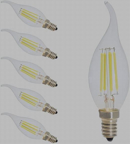 Las mejores 26 Bombillas Led E14 Velas Blancos Frios