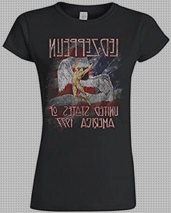 Review de camiseta led zeppelin mujer