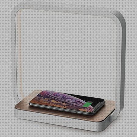 Review de cargador inalámbrico con lámpara led 4w smart home