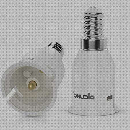 Las mejores led e27 led convertidor adaptador de bombilla lampara led cfl e14 a e27