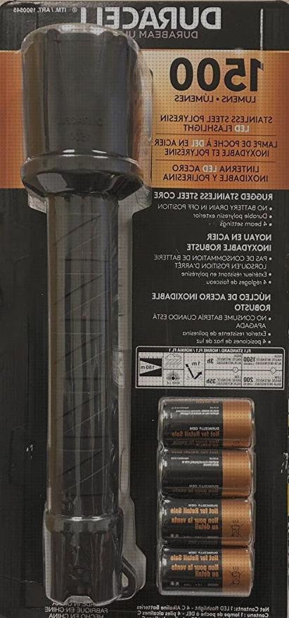 Las mejores marcas de lumenes led duracell linterna led 1500 lumenes