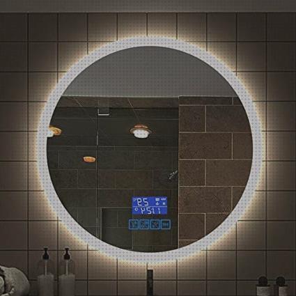 Review de espejos redondos con luz led