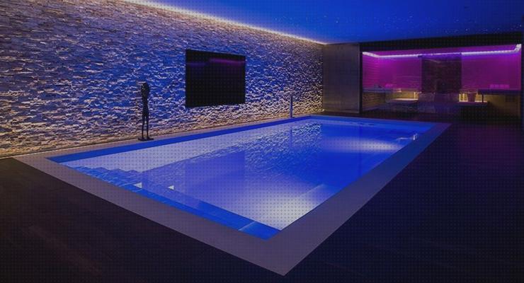 Review de foco led colores piscina barato