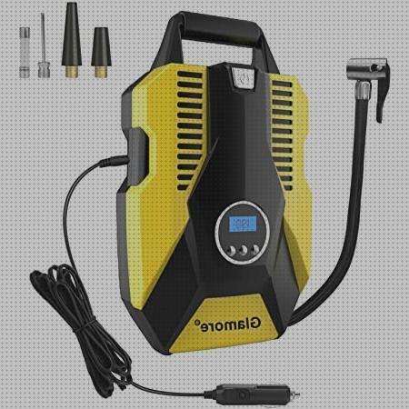 Review de inflador de coche con linterna