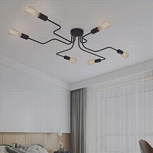Review de lampara de techo de candelabro
