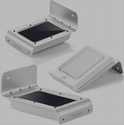 Review de lámpara exterior 16 leds sensor luz y movimiento panel solar