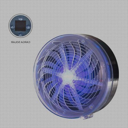 Review de lampara exterior antimosquitos con ventilador