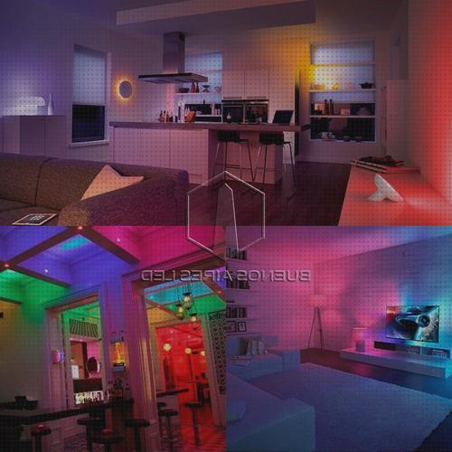 Review de lampara led colores a control remoto