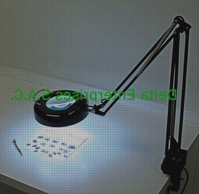 Review de lampara mesa lupa con base articulada