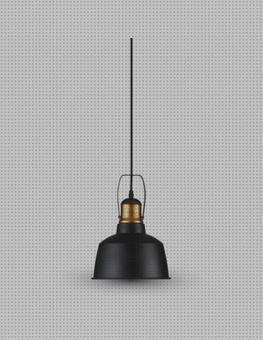 Review de lampara negra colgante negra
