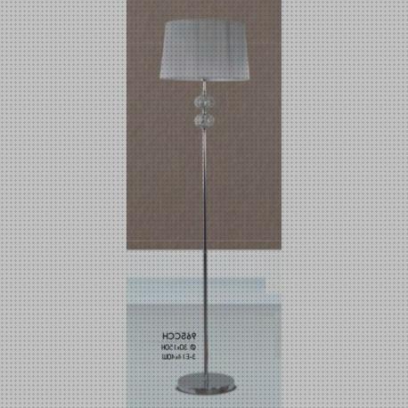 Review de lampara pie blanca