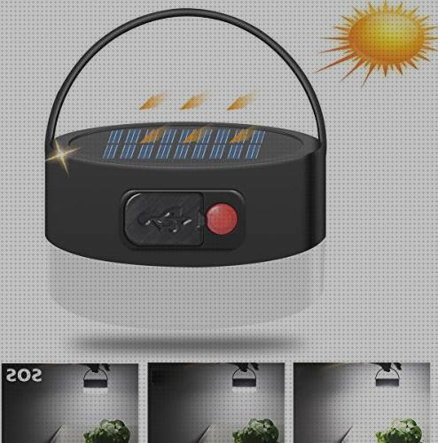 Review de lampara solar camping