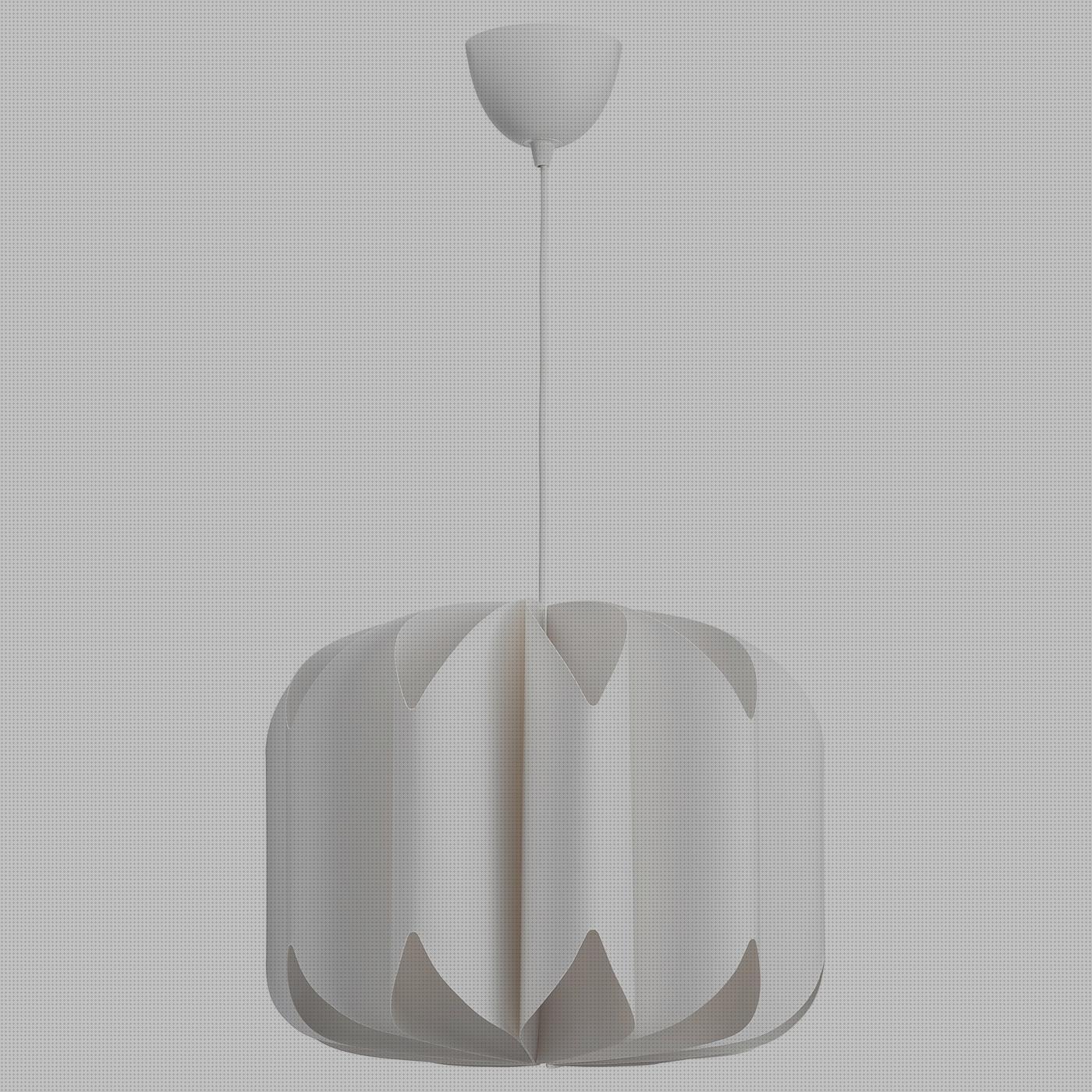 Review de lampara techo blanca
