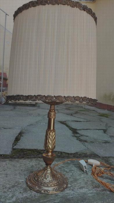 Review de lampara vintage bronce