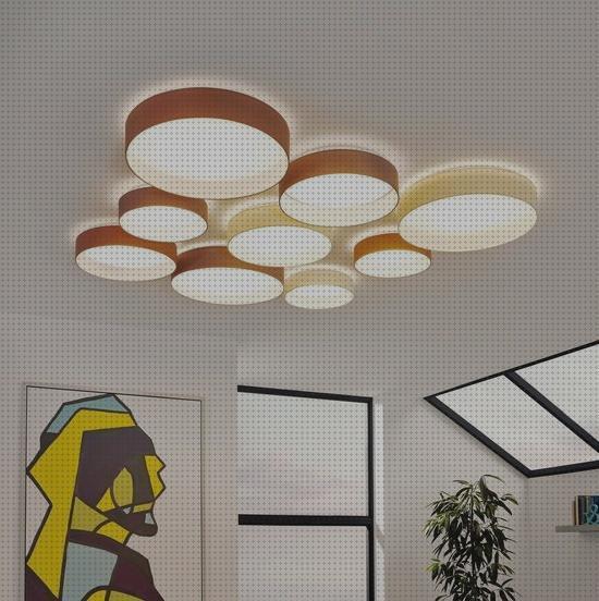 Review de lamparas led pegadas al techo