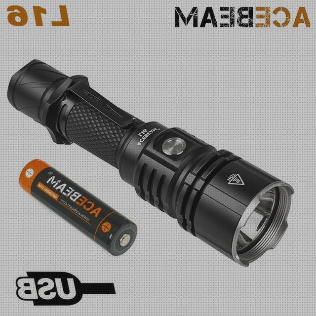 Review de linterna acebeam l16