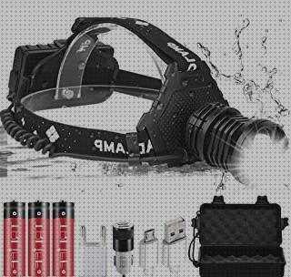 Las mejores frontales faros linterna frontal acampada