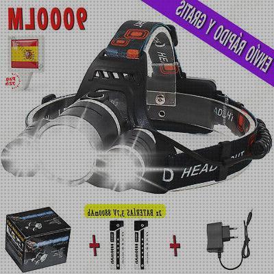 ¿Dónde poder comprar frontales faros linterna frontal con cargador y bateria?