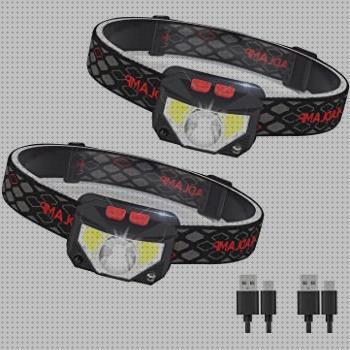 Las mejores usb led linterna frontal led usb recargable grande