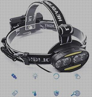 Las mejores frontales faros linterna frontal sumergible