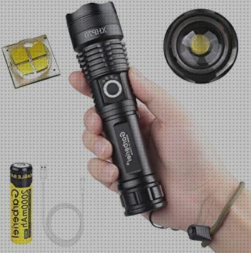 Review de linterna led con 2 baterías