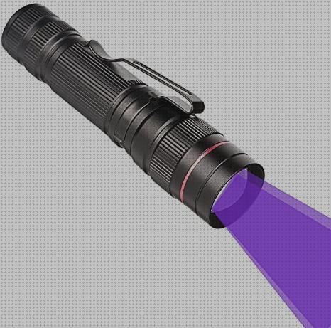 Review de linterna led luz morada