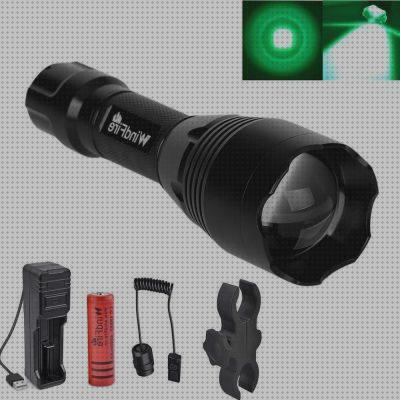 Review de linterna led luz verde