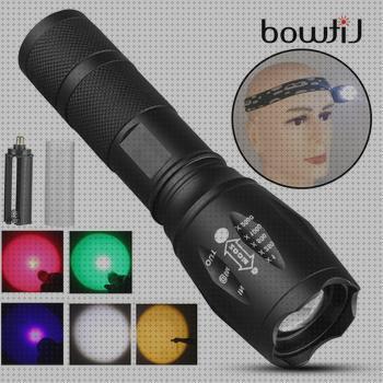 Review de linterna led potente colores