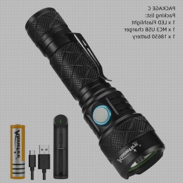 Las mejores recargables faros led linterna led recargable viaje
