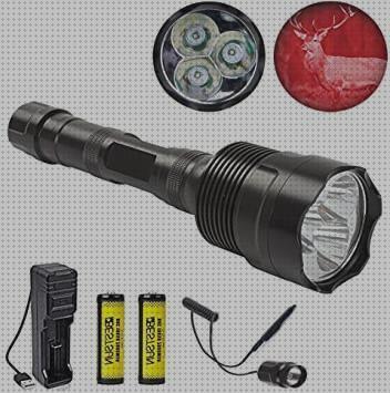 Las mejores luces faros linterna luz roja tactica