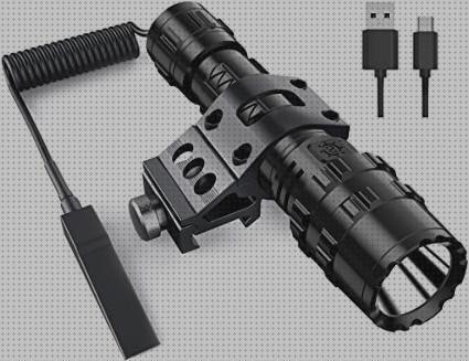 Review de linterna tactica picatinny