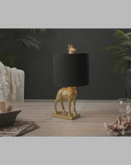 Review de pantalla negra de lampara de mesa