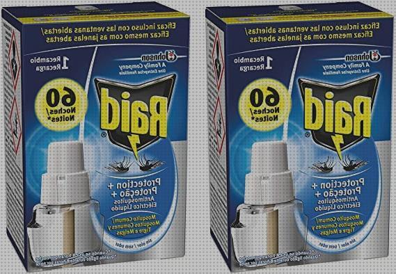 Los mejores 24 Raides Antimosquitos 60 Días