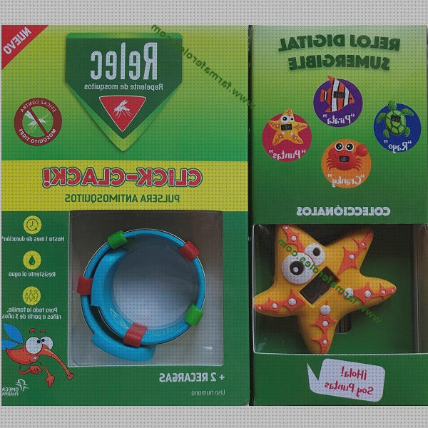 Los mejores 20 Relec Pulseras Antimosquitos Para Niños Clicks Clack