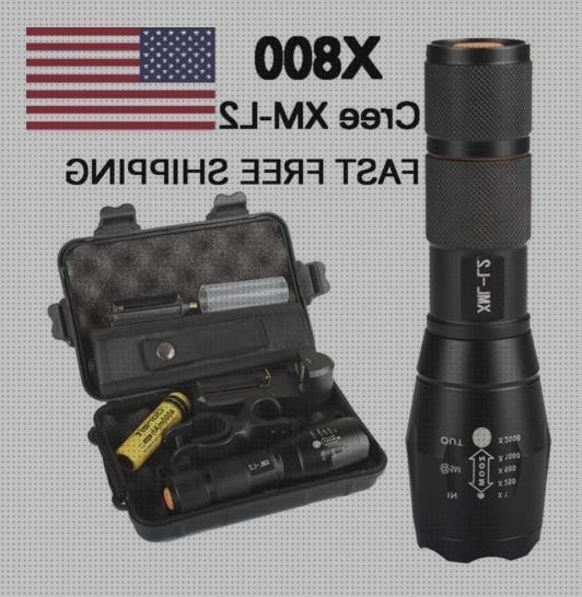 Las mejores marcas de x800 led shadowhawk linterna led x800
