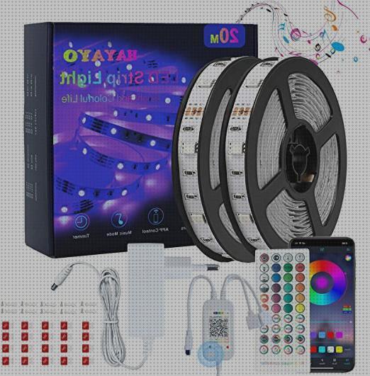 Review de tira led 5m rgb bluetooth