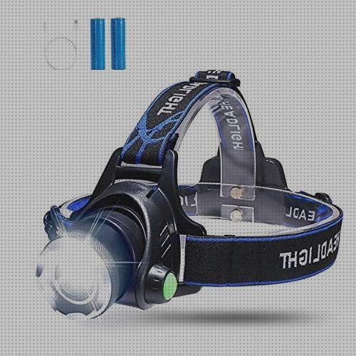 Review de topelek linterna frontal cabeza led con baterías